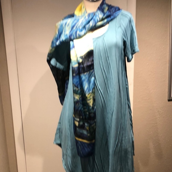 RainCaper Starry Night Sheer Scarf - Picture 5 of 10